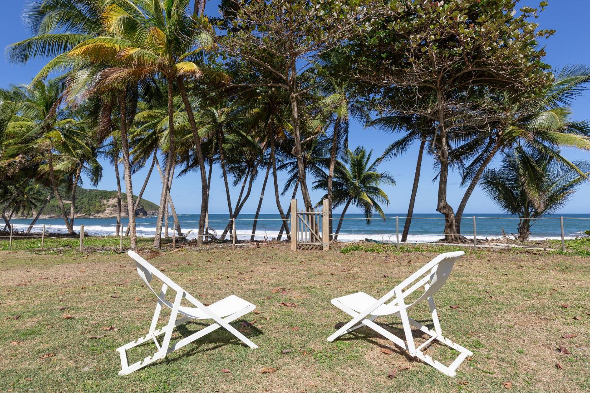 Maison D'O Baie De Saint-Jacques, Sur Une Plage Sauvage Sainte-Marie Esterno foto