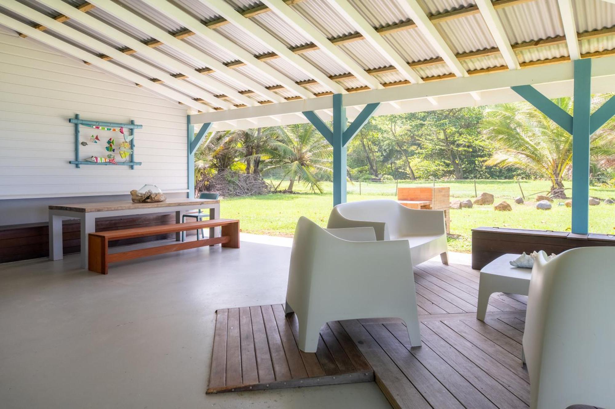 Maison D'O Baie De Saint-Jacques, Sur Une Plage Sauvage Sainte-Marie Esterno foto